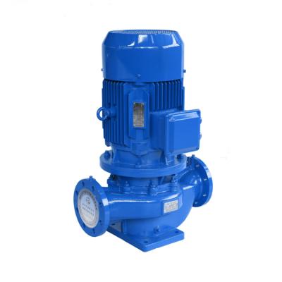 China Energy Saving Monoblock Vertical Pipeline Single Stage Motor Pump Centrifugal Centrifugal Motor Pump Monoblock Vertical Motor Pump for sale