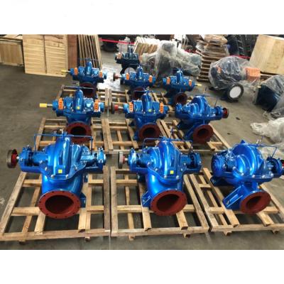 China Horizontal Electric Heater Energy Saving Pump Models 411 , 412 And 413 Split Case Centrifugal Pump Unit Price for sale