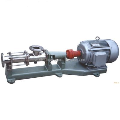 China Energy saving single screw single screw pump ss304 single screw pumps for sale