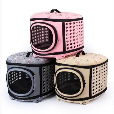 China Pet Carrier Pet Carrier Breathable Comfort Airline Approved Pet Cage For Cats Small Dog for sale