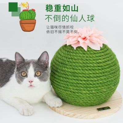 China New Design Viable Cat Sisal Toy Rope Tree Scratcher Cat Furniture for sale