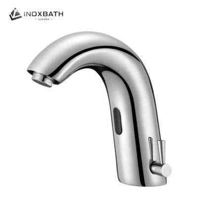 China Modern Automatic Wash Basin Hands Sensor Free Faucet With Power-Saving Basin Faucet High End Mixer Tap for sale