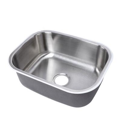 China Without Faucet Space Saving Drop In Undermount Sink Multifunctional Deep Single Bowl Sink For Kitchen for sale