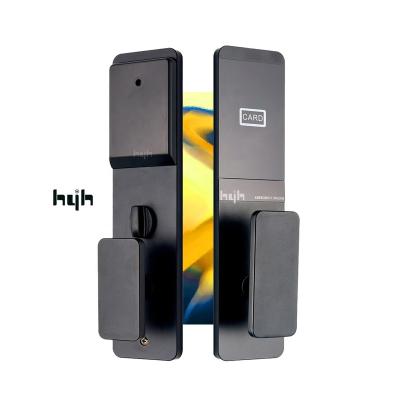 China Aluminum alloy Guangdong-hyh material hotel room door lock card and electronic security key hotel option key card door lock system for sale