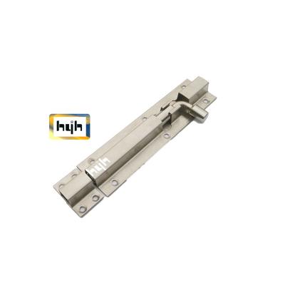 China Hot Sale Modern 6 Inch Stainless Steel Double Flush Door Bolt Sliding Lock for sale