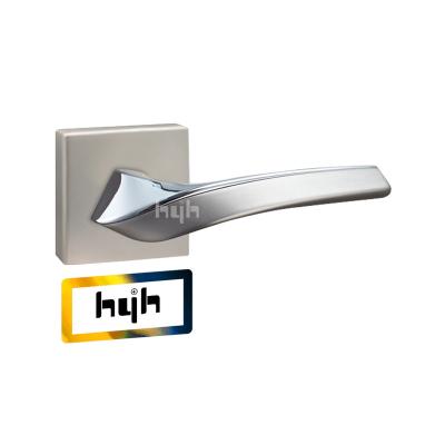 China Home/apartment/hotel hardware/villa Guangdong-hyh square lock and so on American wood Foshan room door privacy and door handles door lever passage for sale