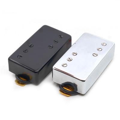 China GUITAR Two Line 6 Hole Electric Guitar Humbucker Pickup For LP Guitar Black/Chrome for sale