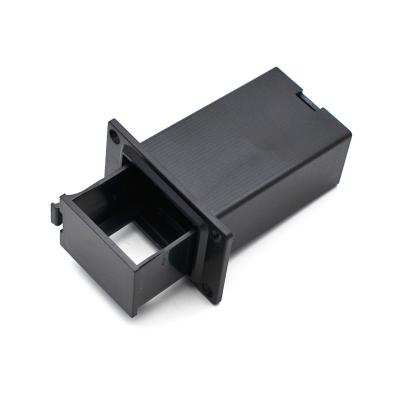 China GUITAR Style Battery Box 50x31.5mm 9V 6F22 Battery Holder/Case/Box/Cover Vertical For Guitar Bass Pickup Parts Black for sale