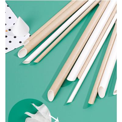 China 100% Natural Biodegradable Straws Disposable Straw Bar Non Plastic Drinking Straws Portable Environmental Friendly for sale