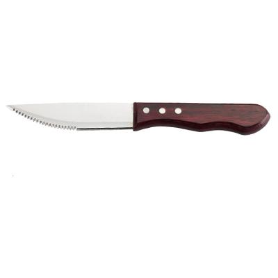 China Sustainable Steak Pakkawood Handle High Strength And Durable Knife for sale