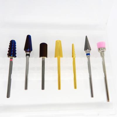 China Remove Acrylic / Gel Set Various Promotional Goods Using Rotary Milling Cutter Manicure Burr Cuticle Drill Accessories for sale