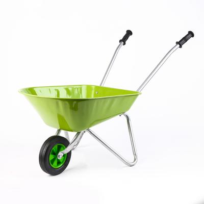 China Custom outdoor metal china supplier stainless steel kindergarten tools wheelbarrow GA20006 for sale