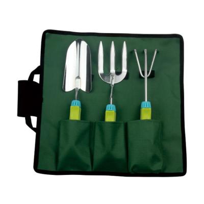 China 10 Pieces Custom Aluminum Adult Handheld Garden Tools Household Tool Kit ODM China Supplier With Bag for sale