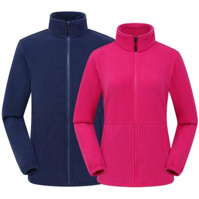 China Unisex Men and Women Casual Teddy Fleece Polar Knitted Breathable Windproof Jacket for sale