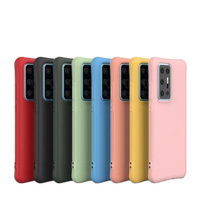 China Waterproof For Huawei P50 Pro 40 Candy Colors Case Anti-drop Ultra-thin Design Shockproof Flexible Cover For Huawei nova 8 Pro 40 Mate E for sale