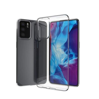 China Available Customized For Oppo Reno 6 Pro Clear Silicone Case Factory Price High Quality Transparent Cell Phone Cover Case For Oppo reno 5 pro A54 A74 for sale