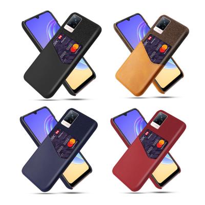 China Shockproof For Vivo V21 4G 5G New Arrival PU Card Slot Back Cover Wallet Leather Phone Case For Vivo V21E iQOO 5 Neo 5 Y53S Y52 S9 S9E Y12S for sale