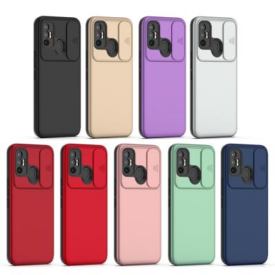 China Fanshion Sliding Window Case For Tecno Spark 8 Candy 8i 7 Pro Luxury Customzied Phone Case Color Camera Lens Protector For Tecno camon for sale