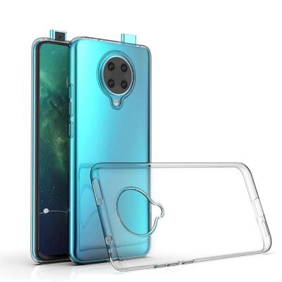 China Fanshion Ultra Thin Transparent Clear Flexible Soft Silicone TPU Back Cover Cell Phone Case For HTC U20 Desire 20 19 Plus E for sale