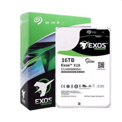 China Exos X16 16TB 7200RPM SAS 12Gbps 256MB Cache Hdd 16TB SAS Enterprise ST16000NM002G/ST16000NM004J 3.5 Inch Internal Hard Drive for sale