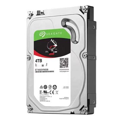 China Original Wolf NAS HDD 4TB 7200RPM SATA 6Gbps 256MB Hdd Iron Stash ST4000VN008 New 3.5 inch Internal Hard Drive for sale