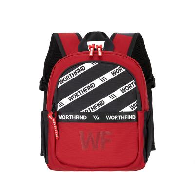 China New Worthfind Nylon Design Custom Kids School Backpack Bag Boy Girl Children Schoolbag Child Student Bags for sale