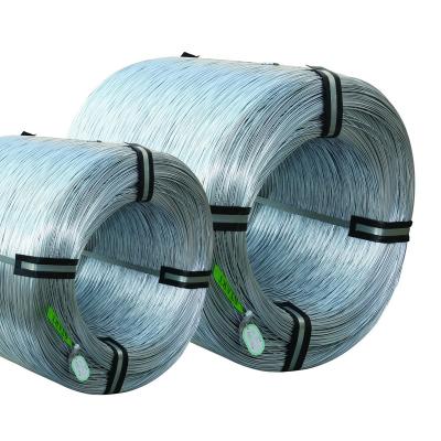 China Construction Manufacturer - Galfan 10%Al -90%Zn Steel Wire, Gabion Mesh Wire, Fencing Wire for sale