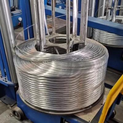 China Construction Factory - Galvanized Steel Wire (Zn& Al Alloy) Galfan Wire With High Tensile Strength for sale