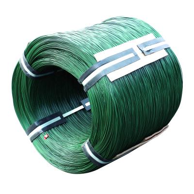 China Construction Plant Plastic /PVC Coated Wire Coated Steel Wire 2.0/3.0 mm, 2.7/3.7 mm Binding Wire, Gabion/Fencing Wire for sale