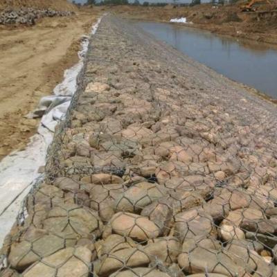 China Dutch Weave PVC Coated 80*100m Gabion Retaining Wall Design for sale