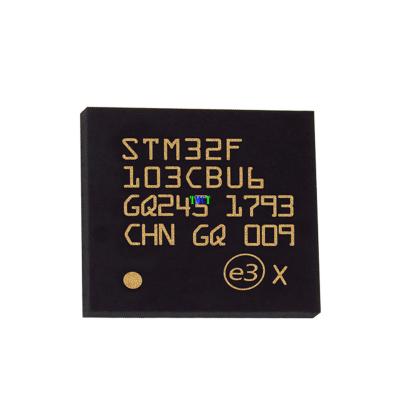 China Original STM32F103CB STM32F103CBU6 IC Chip Integrated Circuit MCU 32 Bit Microcontroller Consumer Series STM32F103 New for sale