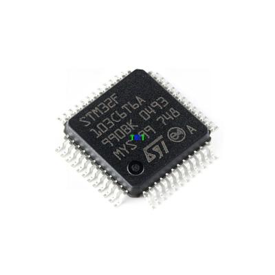 China Original STM32F103C6T6 STM32F103C6 IC Chip Integrated Circuit MCU Consumer Series STM32F103 New 32 Bit Microcontroller for sale