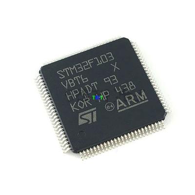 China Original STM32F103VBI7 STM32F103VB IC Chip Integrated Circuit MCU 32 Bit Microcontroller Consumer Series STM32F103 New for sale