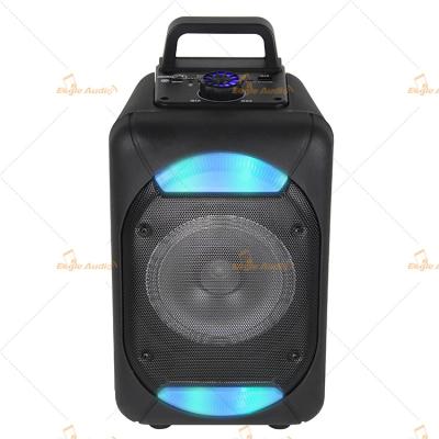 China Outdoor Bluetooth Trolley Speaker Portable PA System With Wireless Microphone for sale