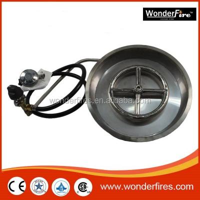 China SUS304 firepit table/patio heater/stored outdoor match or electric ignition/thermocouple/safety valve/cover fireglass options for sale