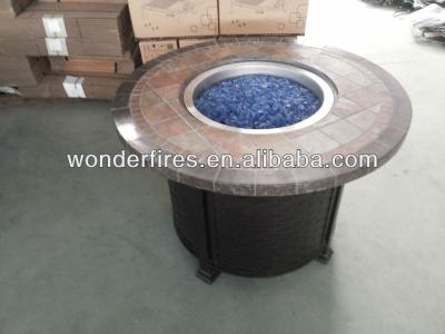 China Outdoor Table gas firepit table / chat pit table / heater fireplace / fire pit for sale