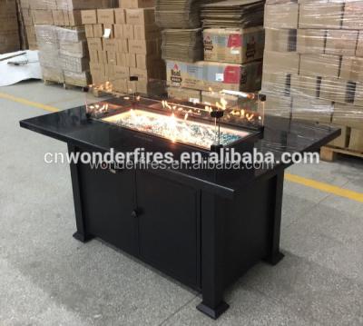 China Stocked 2018 high edn outdoor seating /around /rectangle gas firepit /ring burner firebowl for sale