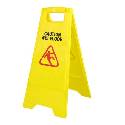 China Plastic Wet Kitchens Warning Sign Road Safety Cone Caution Board Floor Sign for sale