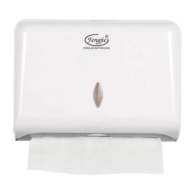 China Modern Manual Commercial Kitchen ABS Multi-Fold Z Fold Holder Paper Towel Dispenser for sale