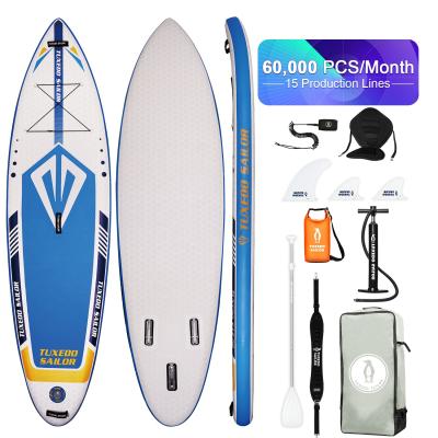 China Inflatable Paddleboard Sales Foam Surfboard OEM ODM Wake Surfcasting Paddle Board Unisex SUP Board Inflatable Surf Board for sale