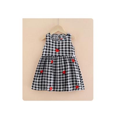 China New Design Breathable Summer 1-6 Years Old Floral Baby Cotton For Infant Kids Loose Girl Dress Printing Sportswear for sale