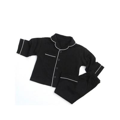 China Manufacturers direct selling breathable long sleeved running sleepwear children's clothing baby pajamas sets for sale