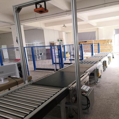 China DLTE Logistics Heat Resistant Intelligent Products Sorting Cartons Sorting Conveyor System for sale