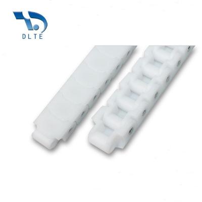 China Bottles DLTE Special Plastic Chain Bottle Conveyor Chain For Small Bottles for sale