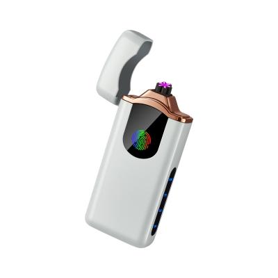 China Six Arc Lighter Cute Rechargeable Cigarette Usb Rechargeable Luminous Electronic Lighters for sale