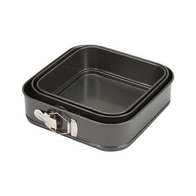 China Square Commercial Carbon Steel Non-Stick Mini Sustainable Home Non-Stick Trays Mini Loaf Pan Cake Pan Mold Bread Baking Trays for sale