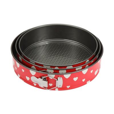 China Handmade Commercial Viable Bread Mold Carbon Steel Kitchen Baking Accessories Round Cake Mold for sale