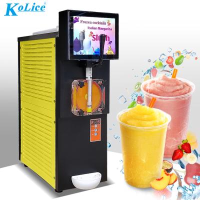 China Frozen restaurant cocktails margarita slush machine/frozen cocktail granita fridge/soggy slushie machine for sale