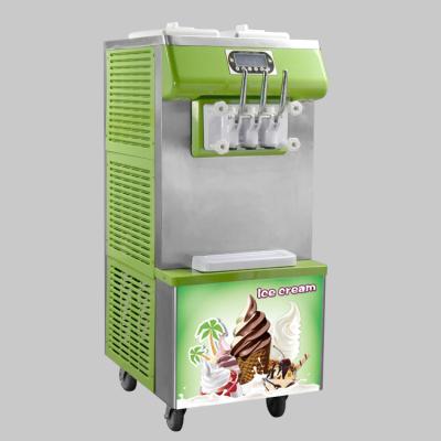 China Wholesale factory hot sale factory price 2+1mixed snacks flavors soft ice cream machine for sale for sale