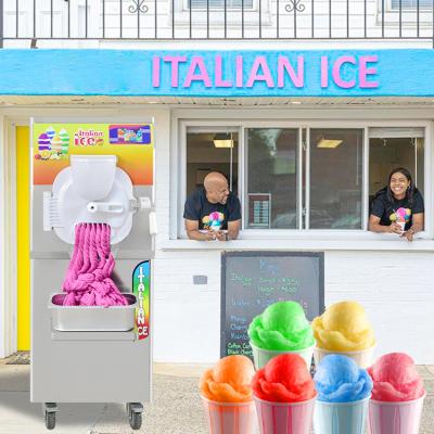 China Snack Factory CE ETL Italian Ice Cream/Italian Water Ice/Italian Gelato Ice Cream Flavors for sale